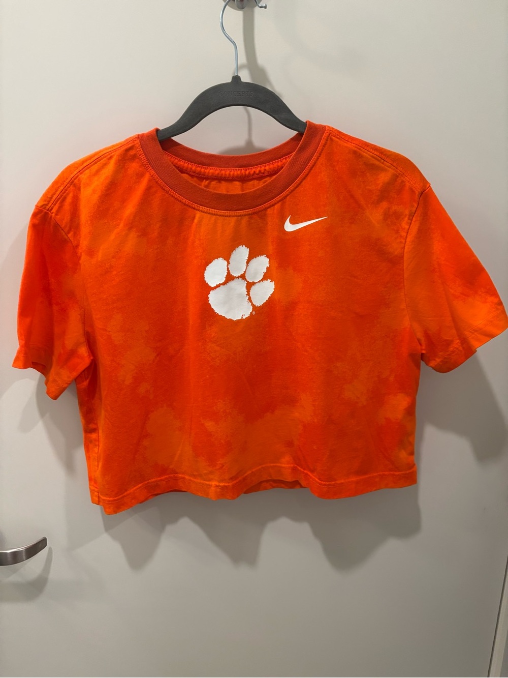 Nike Clemson cropped top